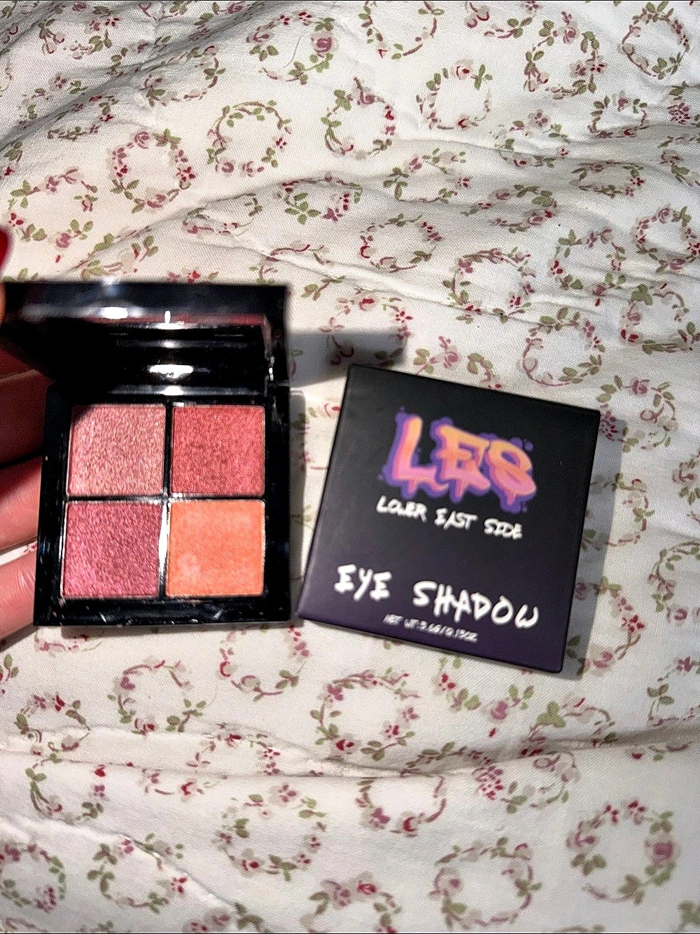 LERO Eye Shadow Palette in Pink & Orange NWT